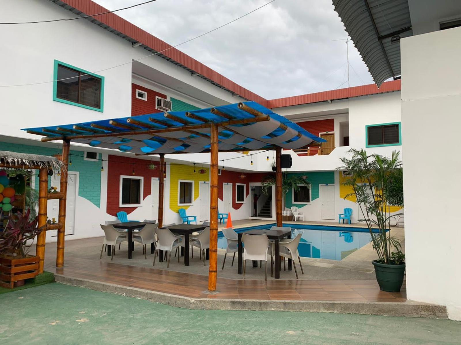 Hostal Las Velas Hotel Manta Exterior photo