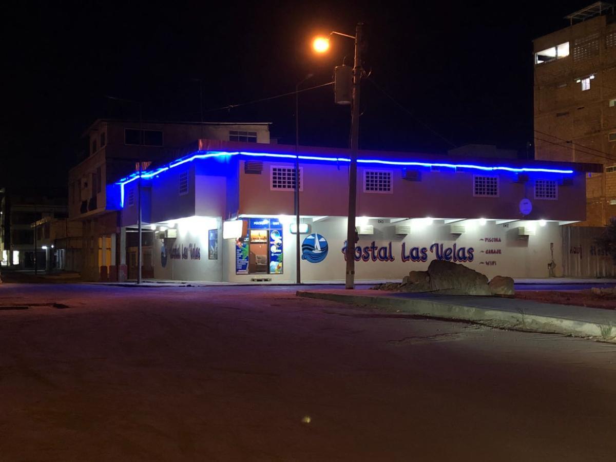 Hostal Las Velas Hotel Manta Exterior photo